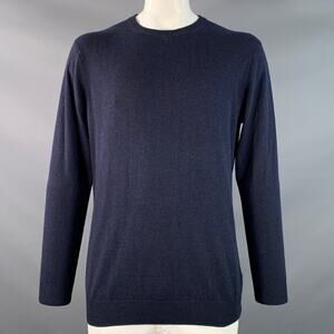 RODD & GUNN Size XL Navy Knit Wool Cashmere Blend Crew Neck Sweater